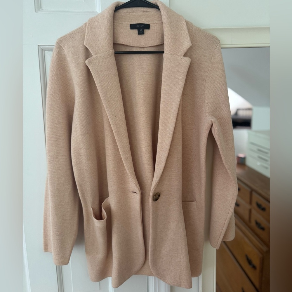 J Crew Women’s sweater blazer, size XS